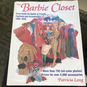 The Barbie closet by Patricia Long rare vintage book